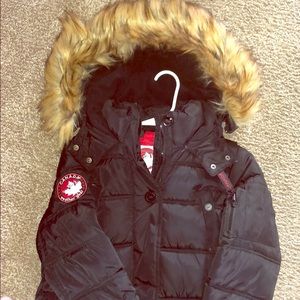 Canada down puffer coat